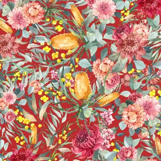 Bush Celebration - Wildflowers - Red