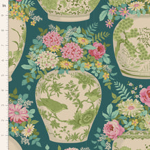 Load image into Gallery viewer, Chic Escape - Flower Vase Petrol