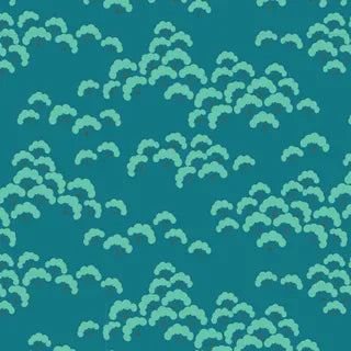 Bloomsville - Cotton Bloom - Petrol