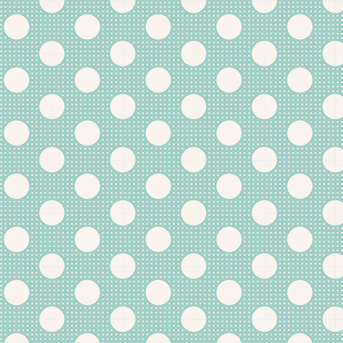 Tilda Dots - Teal