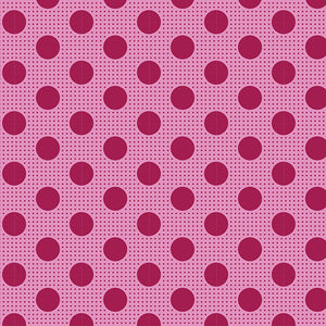 Tilda Dots - Maroon