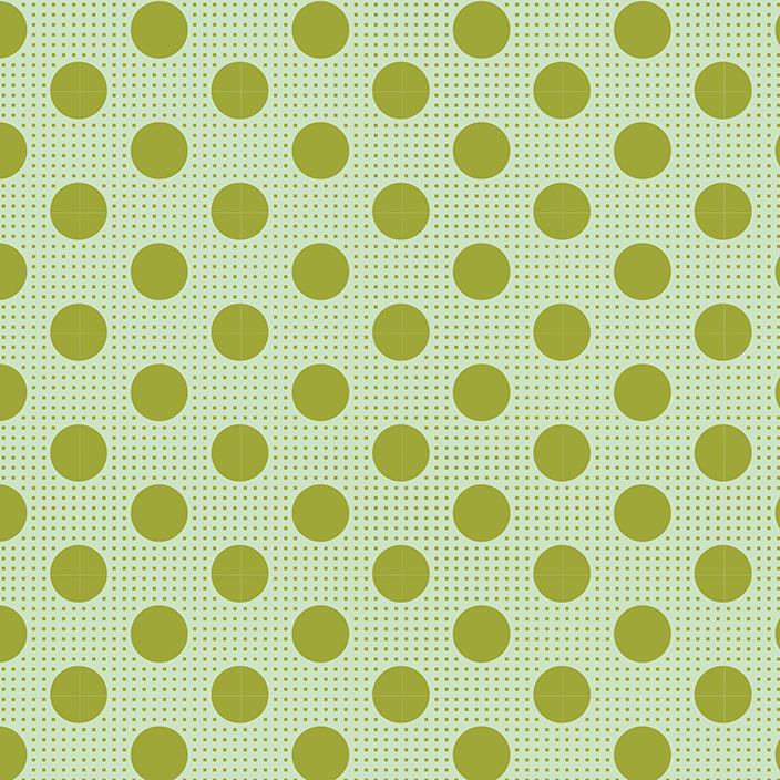 Tilda Dots - Green