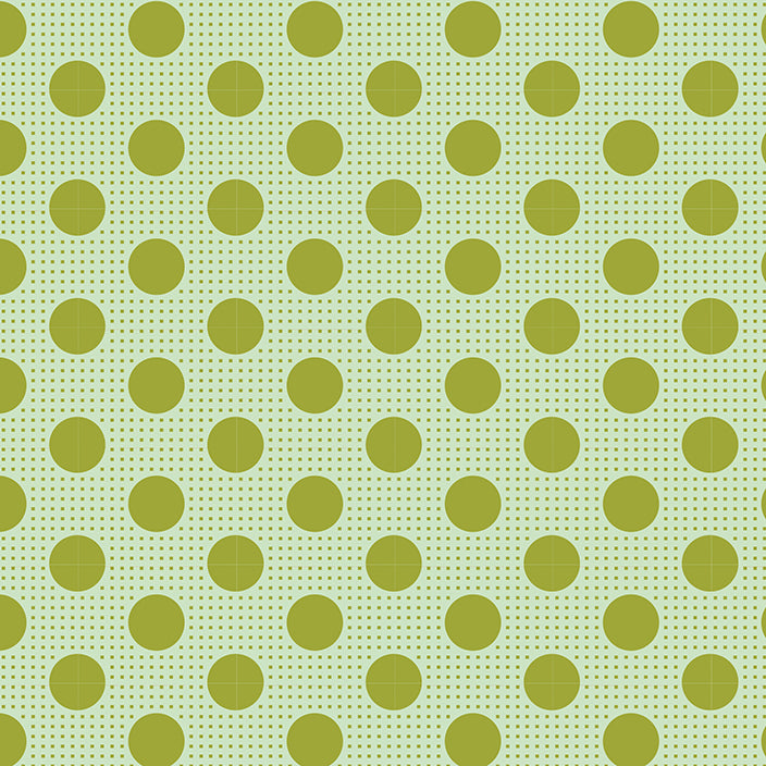 Tilda Dots - Green