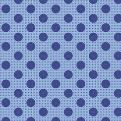 Tilda Dots - Denim Blue