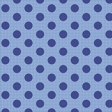 Tilda Dots - Denim Blue