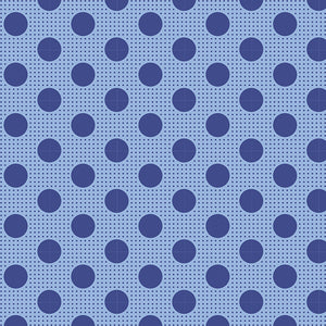 Tilda Dots - Denim Blue