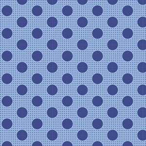 Tilda Dots - Denim Blue