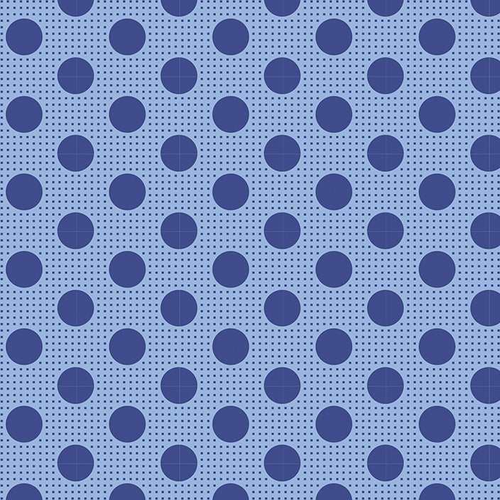 Tilda Dots - Denim Blue