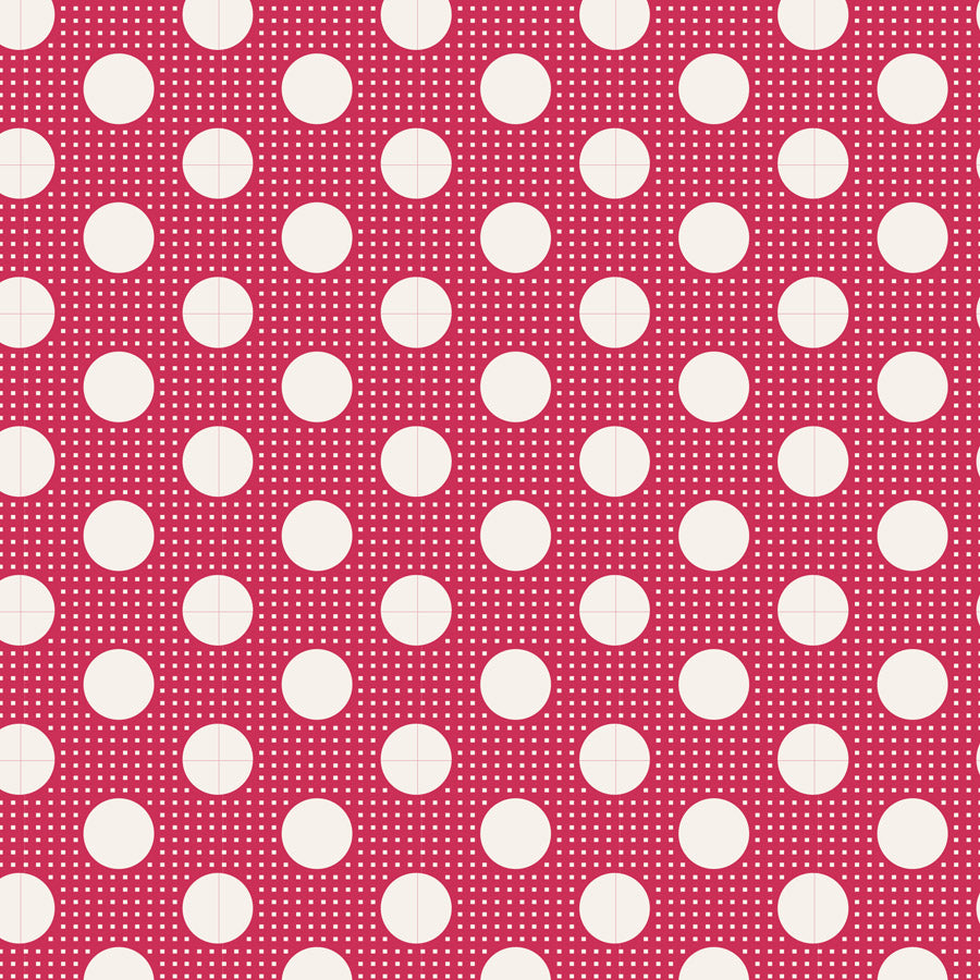 Tilda Dots - Red