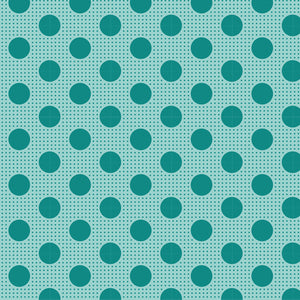 Tilda Dots - Dark Teal