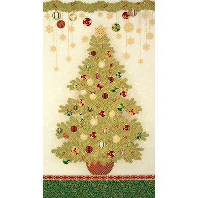 Holiday Flourish - Tree Panel