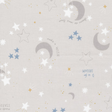 D is for Dream - Stardust Moons - Grey
