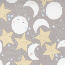 Load image into Gallery viewer, D is for Dream - Stars &amp; Moons - Grey