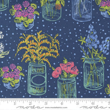 Load image into Gallery viewer, Wild Blossoms - Vases - Navy