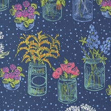 Load image into Gallery viewer, Wild Blossoms - Vases - Navy