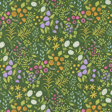 Wild Blossoms - Small Floral - Basil