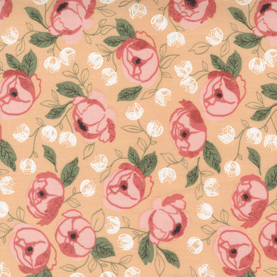 Country Rose - Floral - Apricot