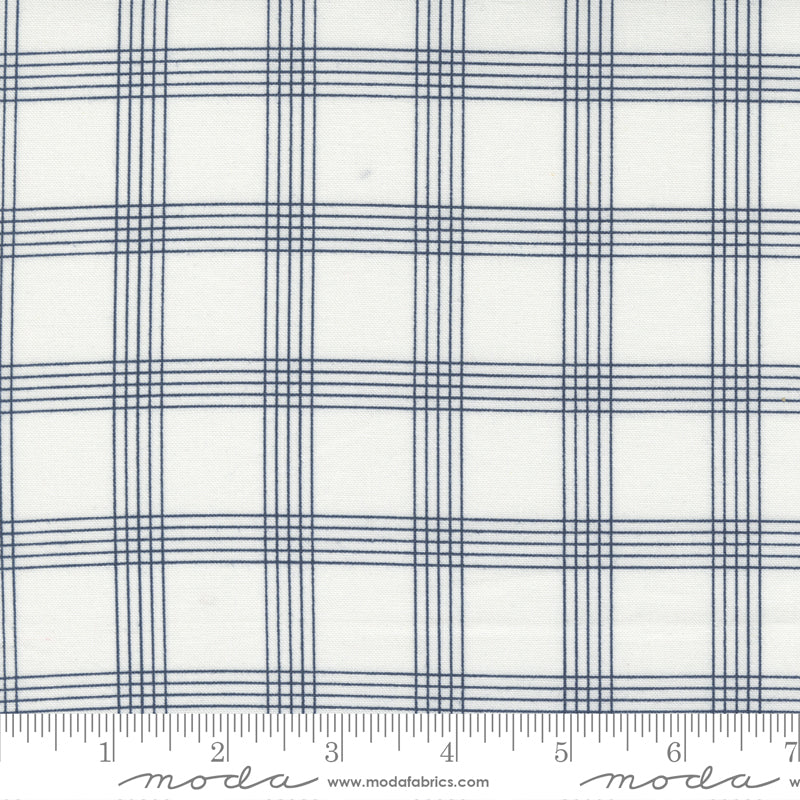 Nantucket Summer - Plaid Checks Cream Navy