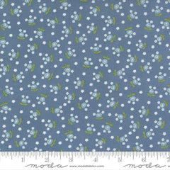 Nantucket Summer - Fairground Small Floral Lake Blue