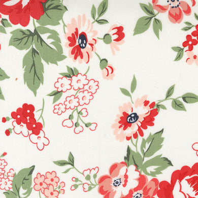 Dwell - Cottage Cream Red
