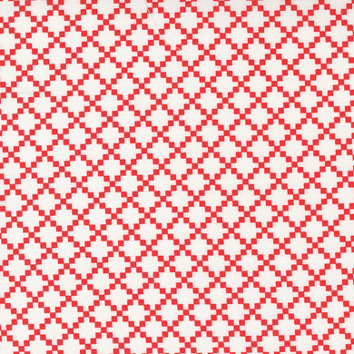 Dwell - Nine Patch Cream Red