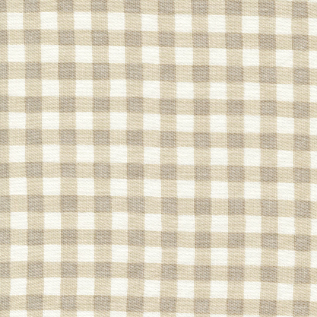 Happiness Blooms - Gingham - Natural