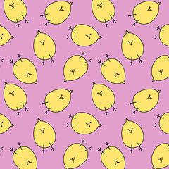 Hoppy Easter - Baby Chicks - Pink