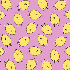 Hoppy Easter - Baby Chicks - Pink