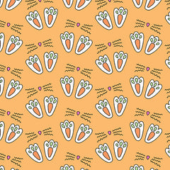 Hoppy Easter - Paws & Whiskers - Orange