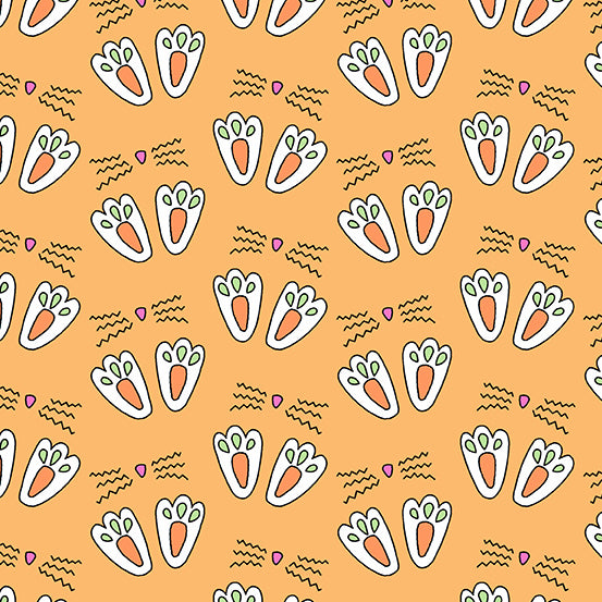 Hoppy Easter - Paws & Whiskers - Orange