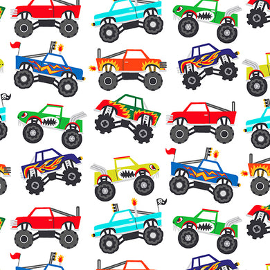Monster Mash - Trucks - White