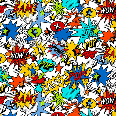 Monster Mash - Pow - White