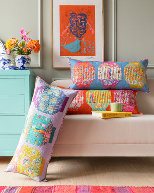 Blooming Lanterns Pillows - 3 colourways