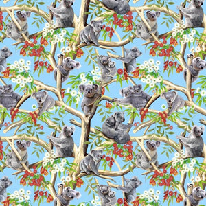 Gumtree Friends - Koalas and Gum Blossom