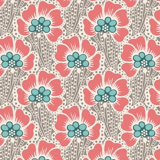 Cotton Beach - Ocean Flower Grey