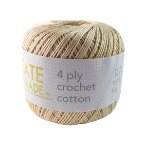 Crochet Cotton - Cream