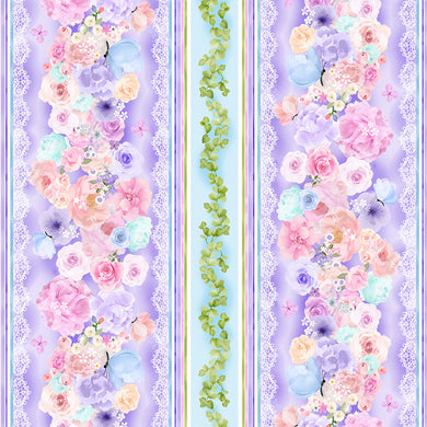Lacy Stripe Lilac