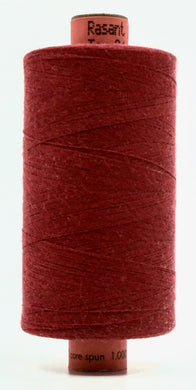 Rasant 1000m Cotton Thread - Dark Rose Red