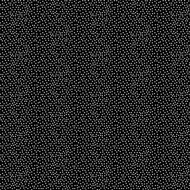Confetti - White on Black