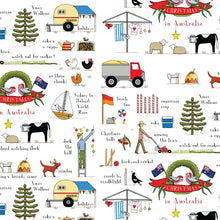 Load image into Gallery viewer, Christmas in Australia - Icons Large in White