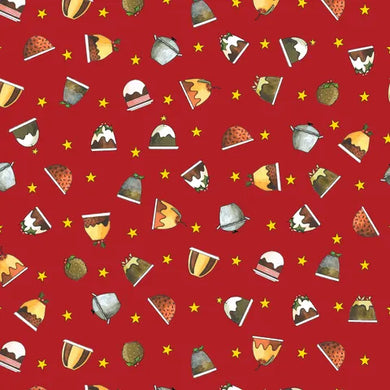 Christmas in Australia - Puddings Large in Red