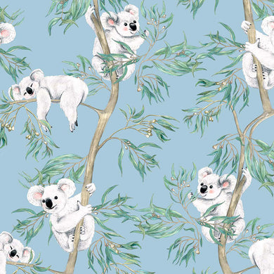 Gumtree Friends - Koalas on Blue