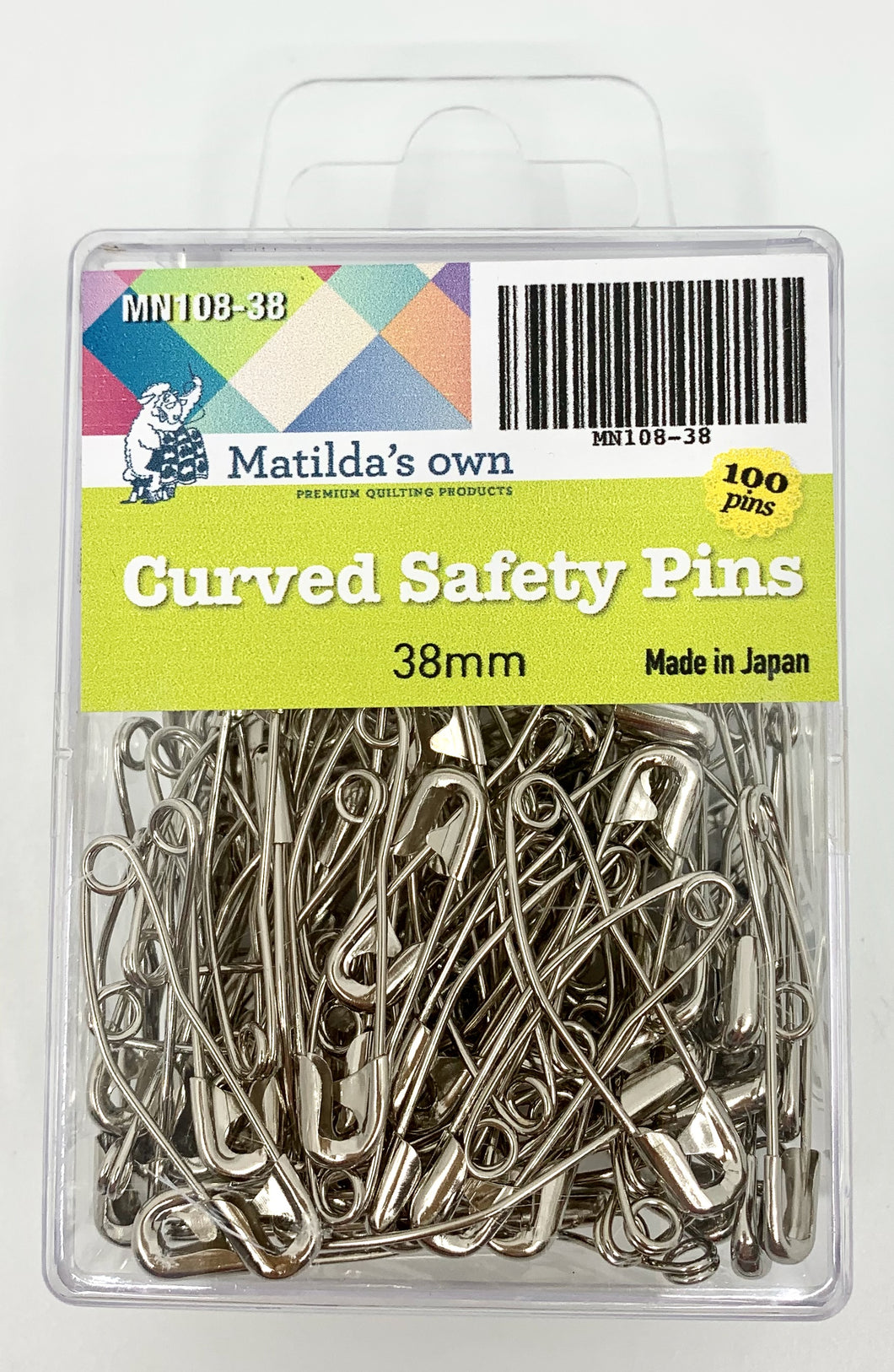 Matilda's Own Curved Safety Pins - 38mm
