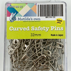 Matilda's Own Curved Safety Pins - 32mm