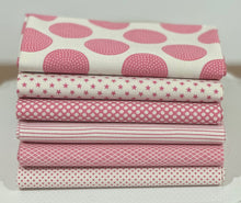 Load image into Gallery viewer, Tilda Basics Fat Quarter Bundle in Pinks - 6 pieces