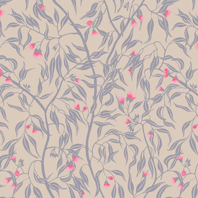 Cheeky Possums - Gumtree Blossoms - Grey