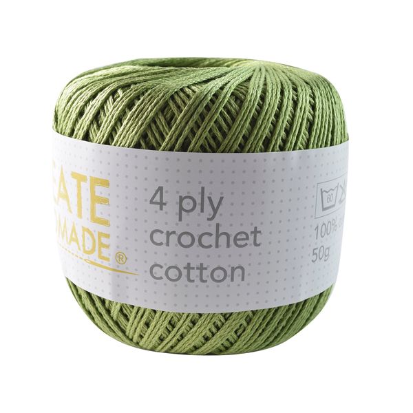 Crochet Cotton - Olive