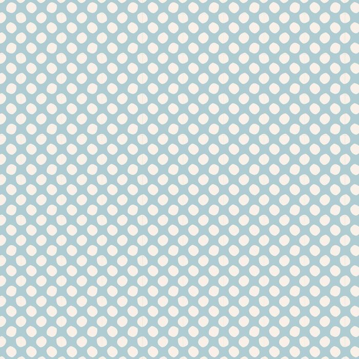 Tilda Basics - Paint Dots - Light Blue