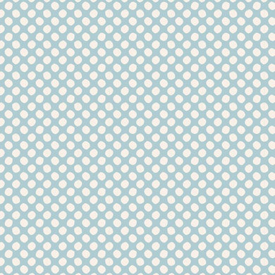 Tilda Basics - Paint Dots - Light Blue