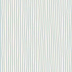 Tilda Basics - Pen Stripe - Light Blue